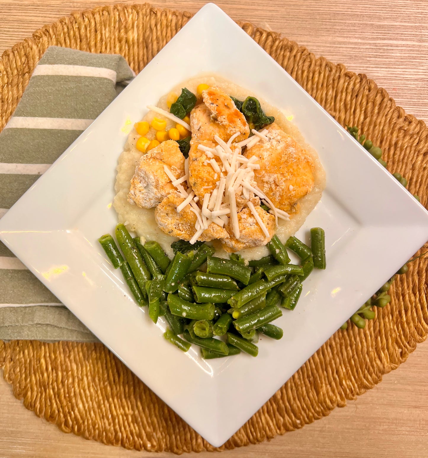 Clean "KFC Famous Bowl" (low carb/ paleo/ whole 30)