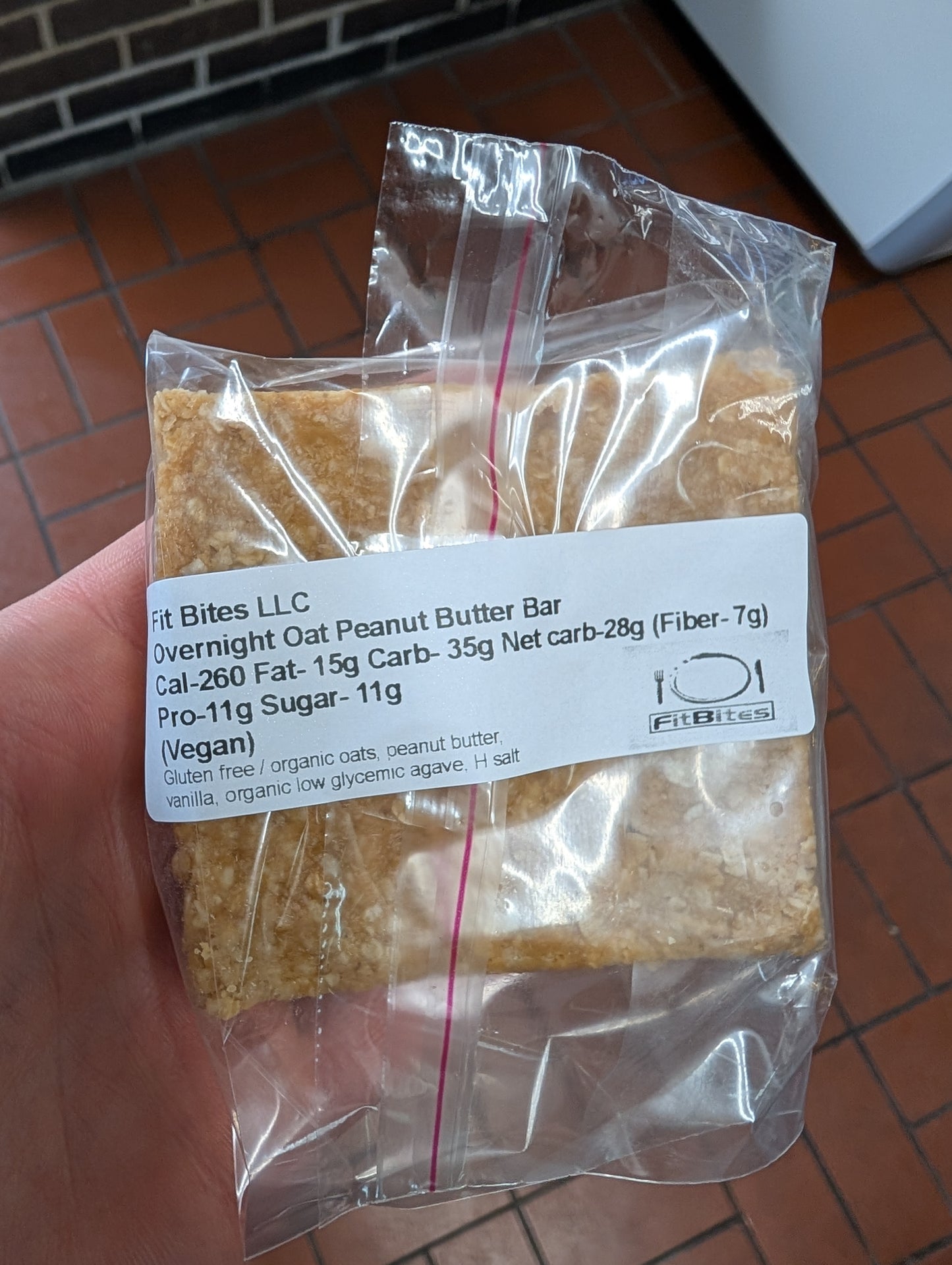 Peanut Butter Breakfast Oat Bar