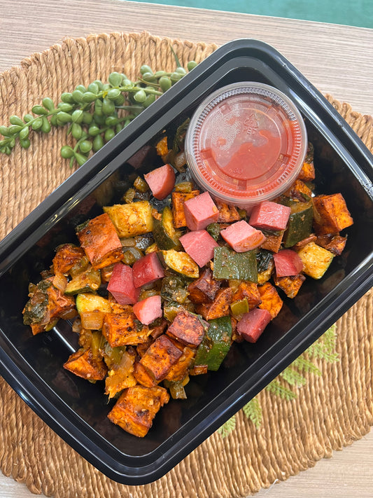 Sausage + Sweet Potato Breakfast Hash