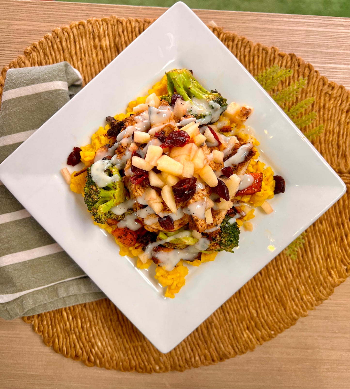 Chef Andrews Special: Fireside Chicken Harvest Bowl