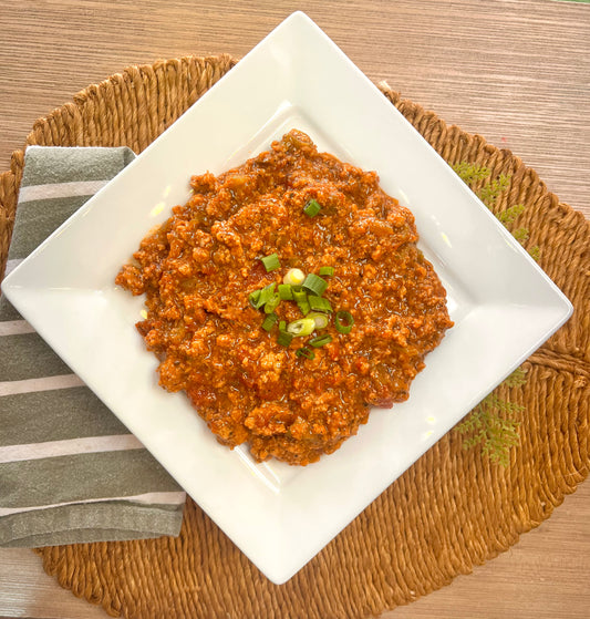 Lean Turkey Chili (no beans) (low carb / paleo/ whole 30)