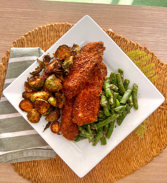 Turkey Bacon Crusted Chicken Tenders (low carb/paleo/whole 30)