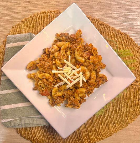 Chef Andrew's Special:  American Goulash - Beef