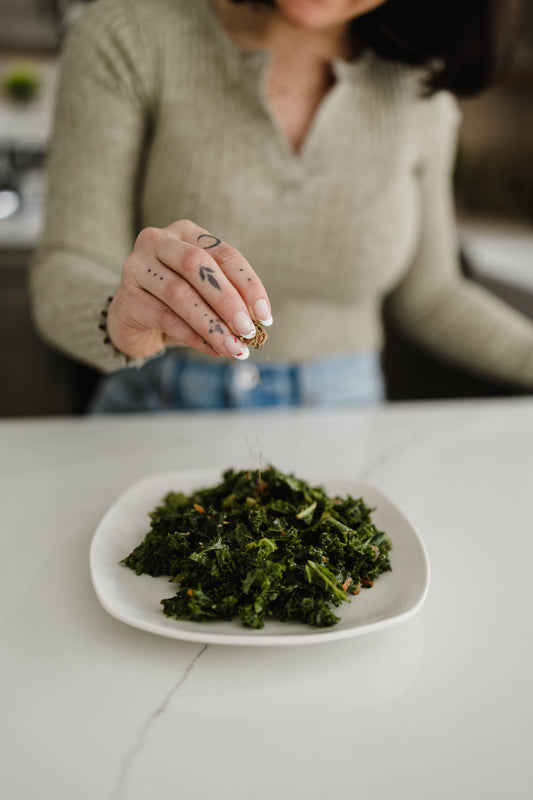 Sweet Kale salad without Chicken