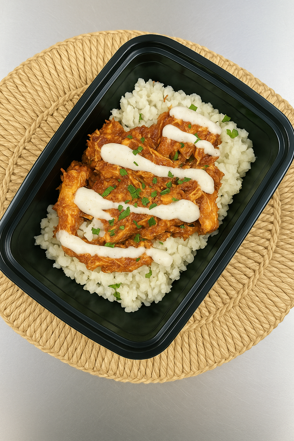 Chicken Tiki Masala w/ Cauli Rice & Cashew Crema