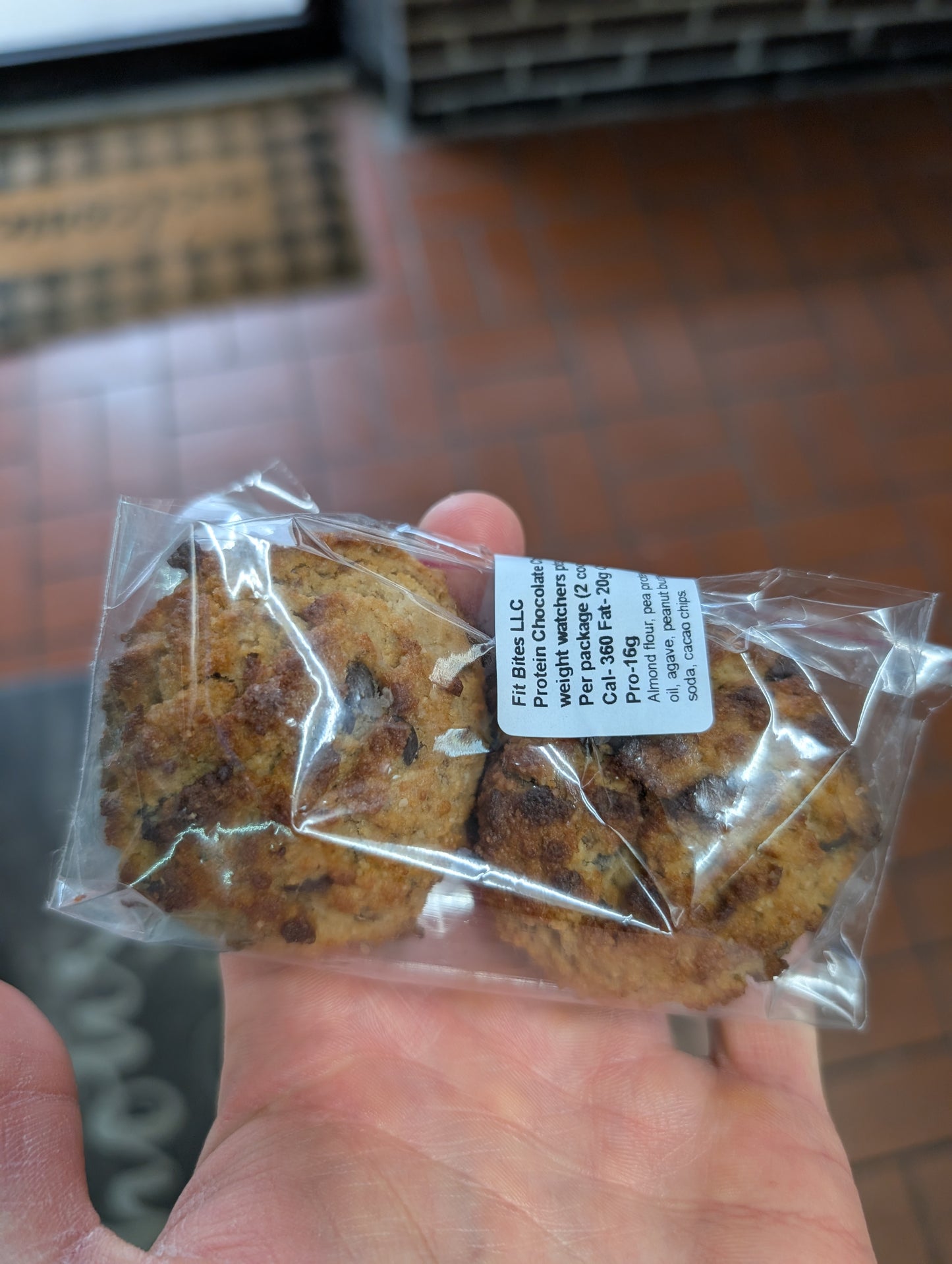 Protein Chocolate Chip Cookies